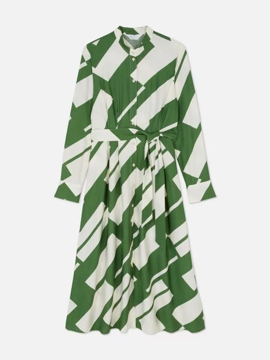 BRAND NEW Ladies Dress - Geometric Shirt Dress - Image 3