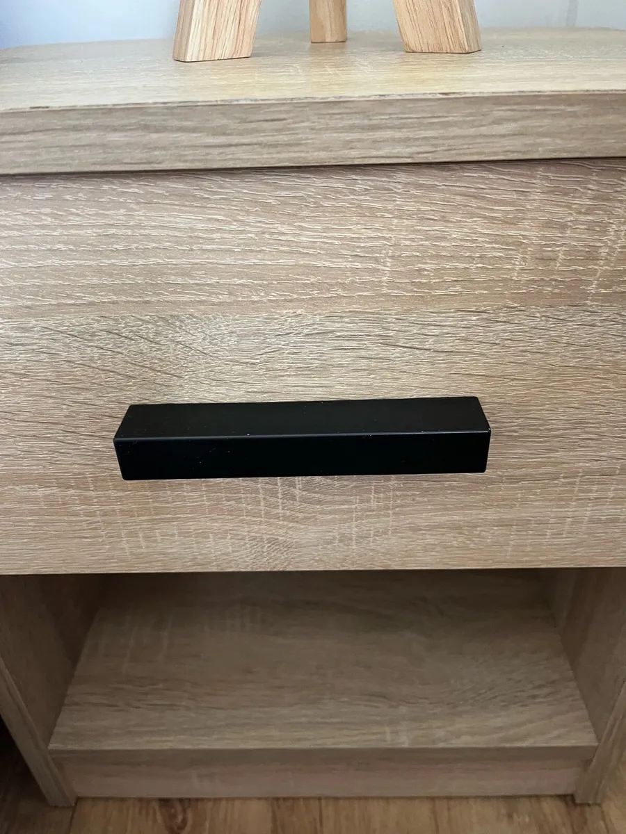 2 JYSK bedside lockers - Image 2