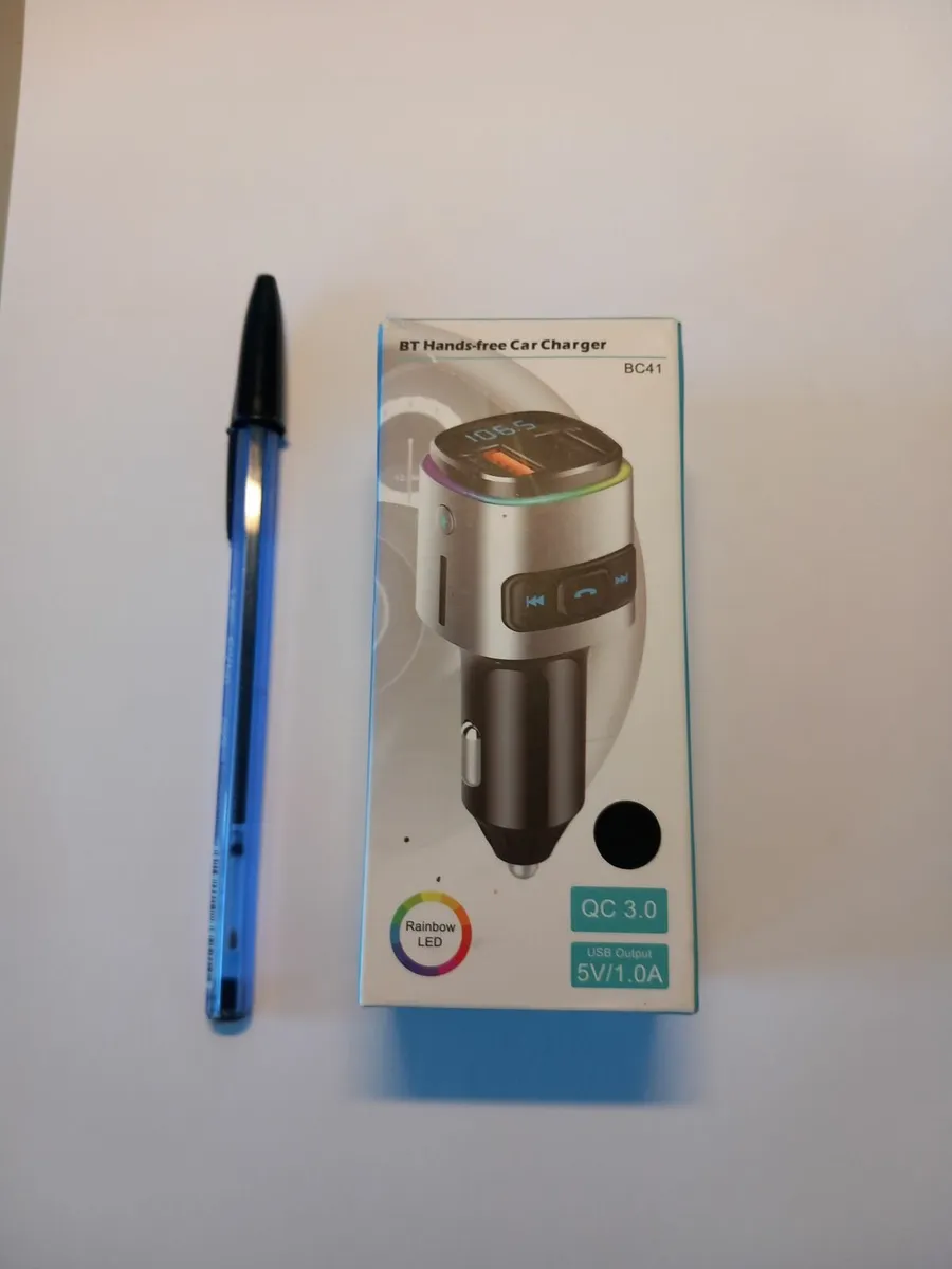 Brand New - Bluetooth 5.0 FM Transmitter In-Car - Image 1
