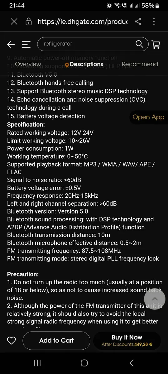 Brand New - Bluetooth 5.0 FM Transmitter In-Car - Image 4