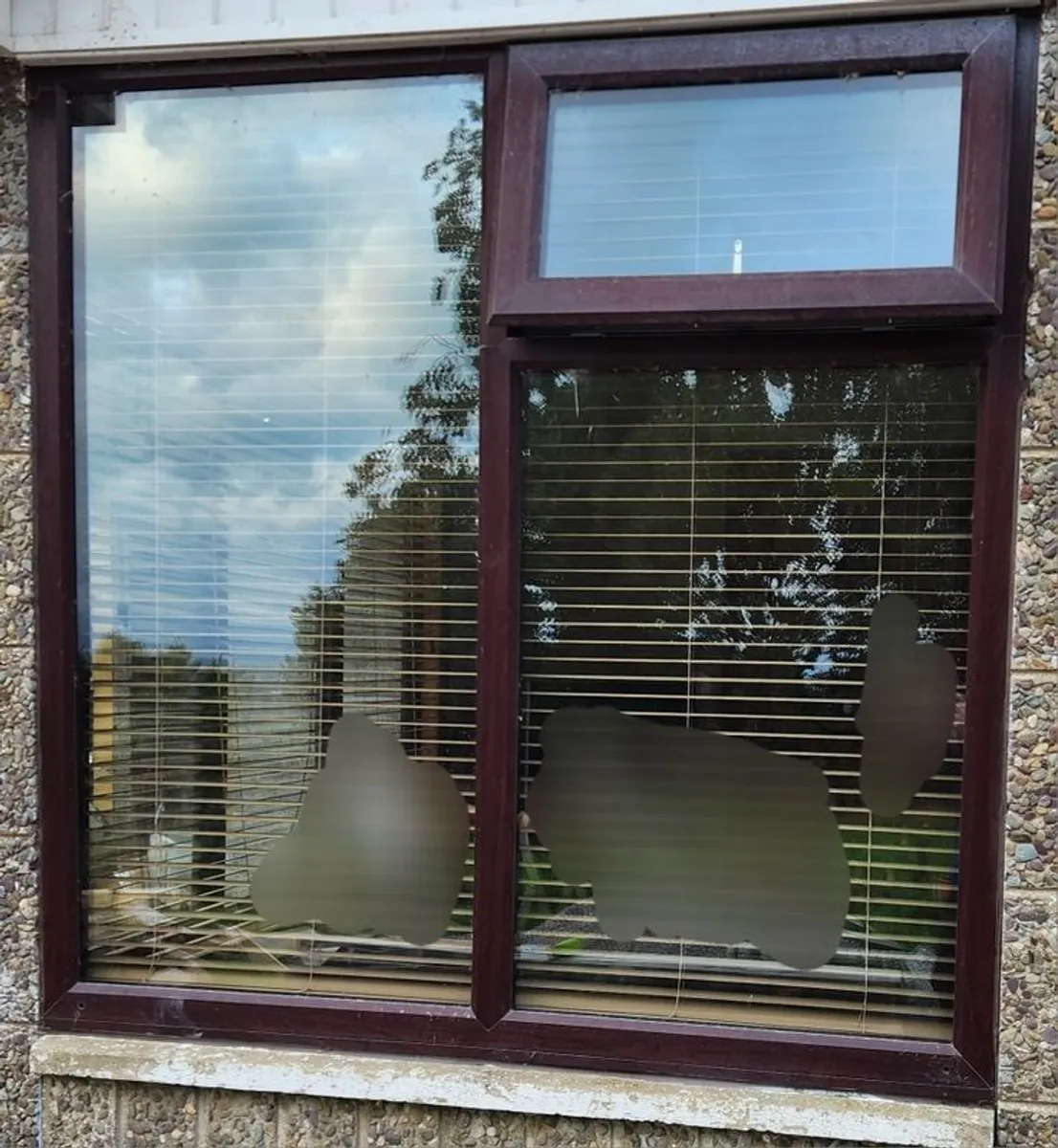 PVC Windows Double Glazed PVC Glass Double Doors w - Image 2