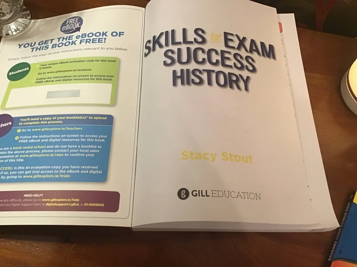 Book Junior Cycle history skills for exam success - Image 2