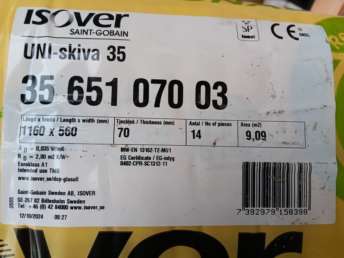 Isover slab insulation - Image 2