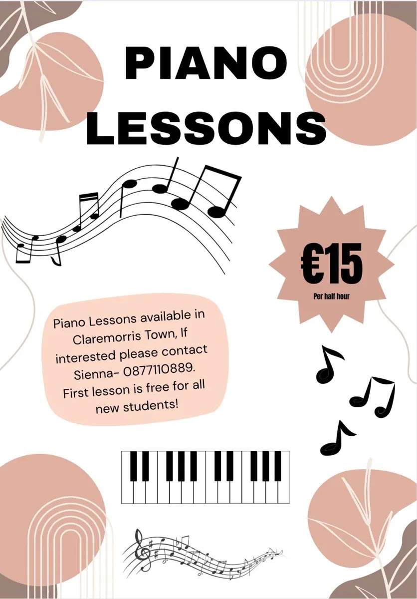 Piano Lessons