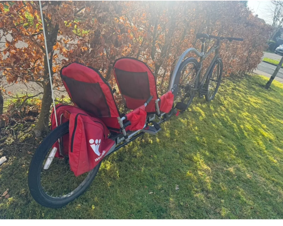 Weehoo Igo Two Bike trailer - Image 1