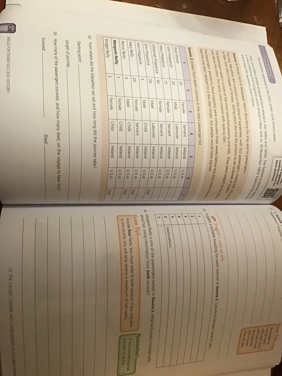 Book Junior Cycle history skills for exam success - Image 4