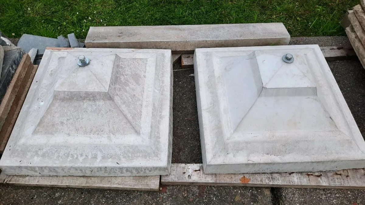 2 Concrete Pier Cap's - Image 2