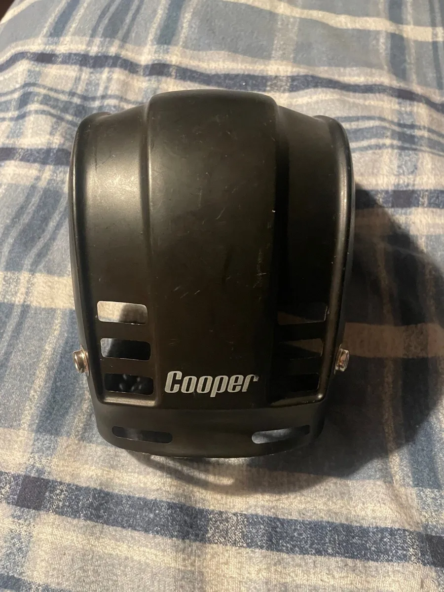 Black cooper helmet top piece - Image 1