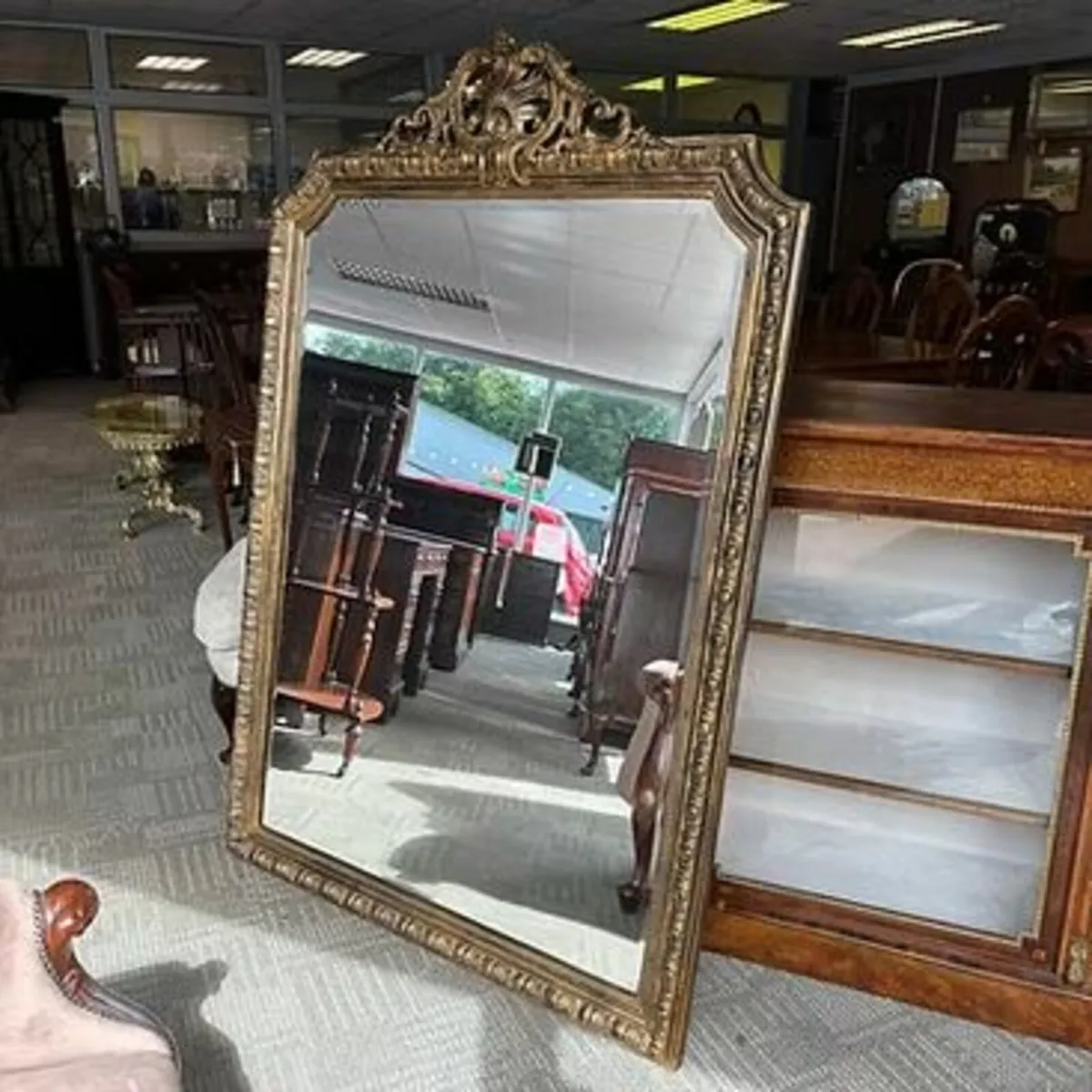 Beautiful 19th Century French bevelled ornate brig