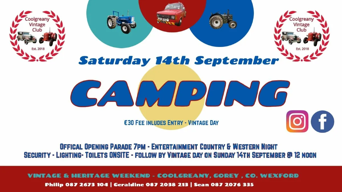 Coolgreany Vintage & Heritage Weekend - Image 3
