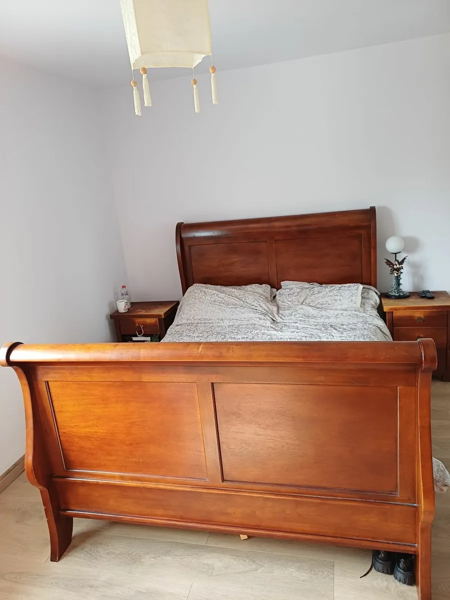 King size bed frame - Image 1