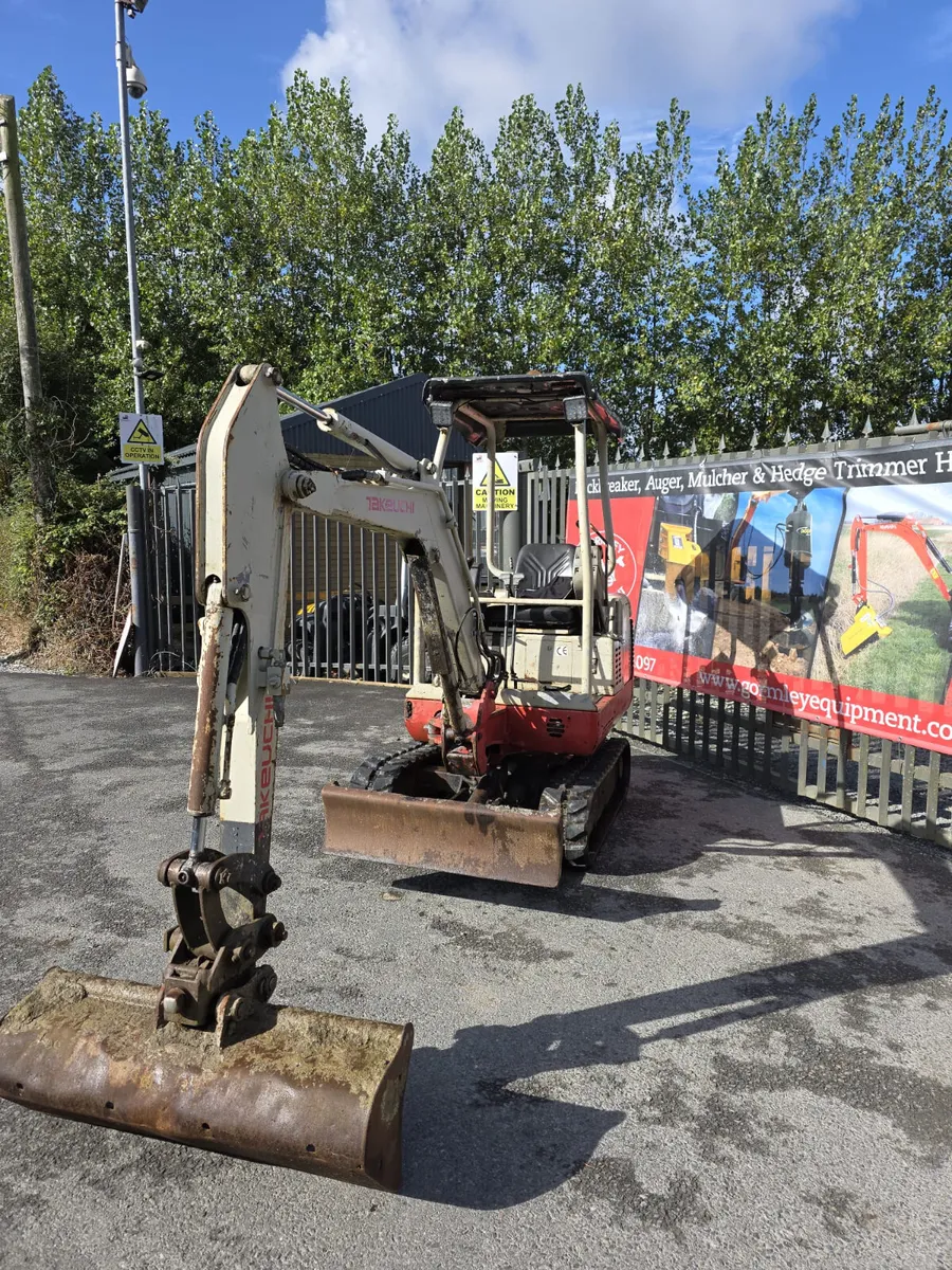 Takeuchi tb016 - Image 2