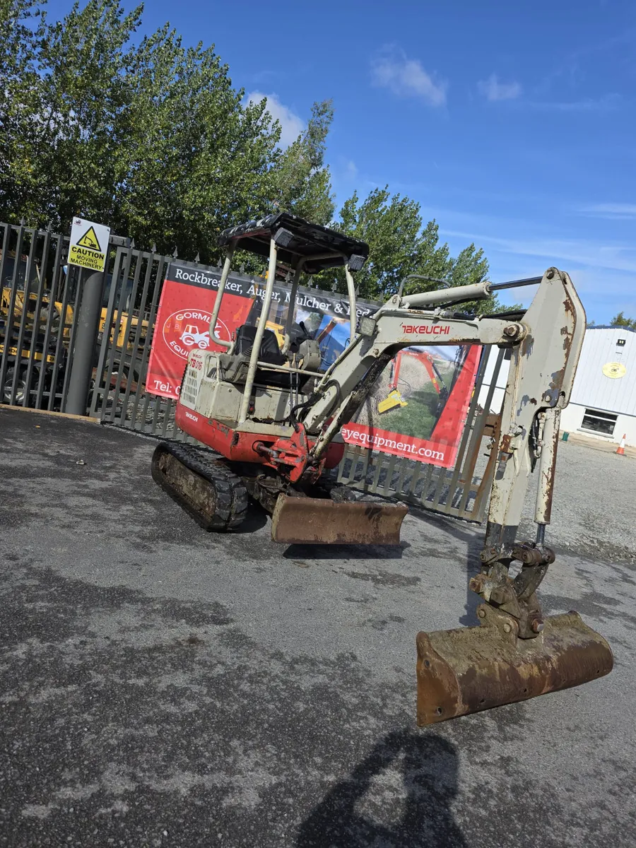 Takeuchi tb016 - Image 1