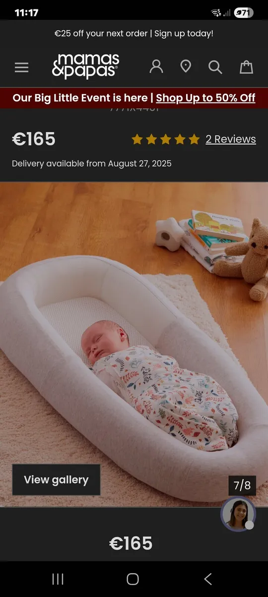 Purflo Sleep Tight Baby Bed  - Image 3