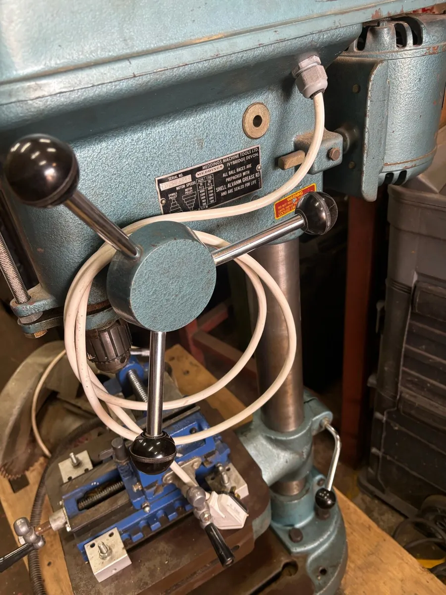 Meddings single phase Industrial  pillar drill - Image 3