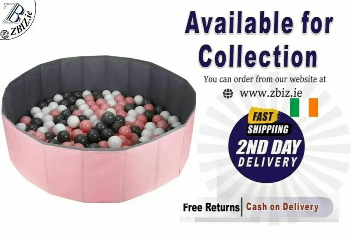 Ocean Ball Pool for Babies, Comfortable Playpen - Image 1