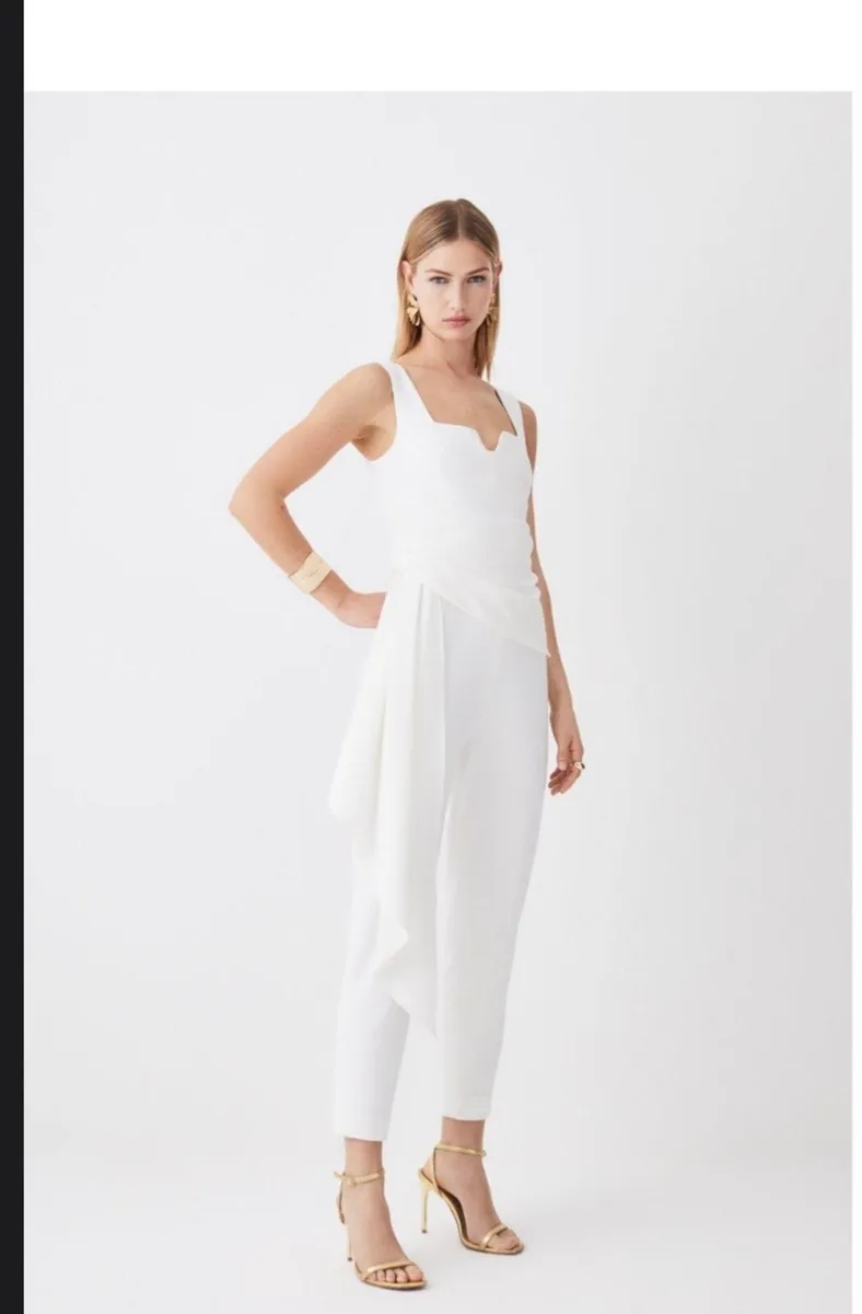 Ivory Jumpsuit - Perfect for Bride to Be! - Image 1