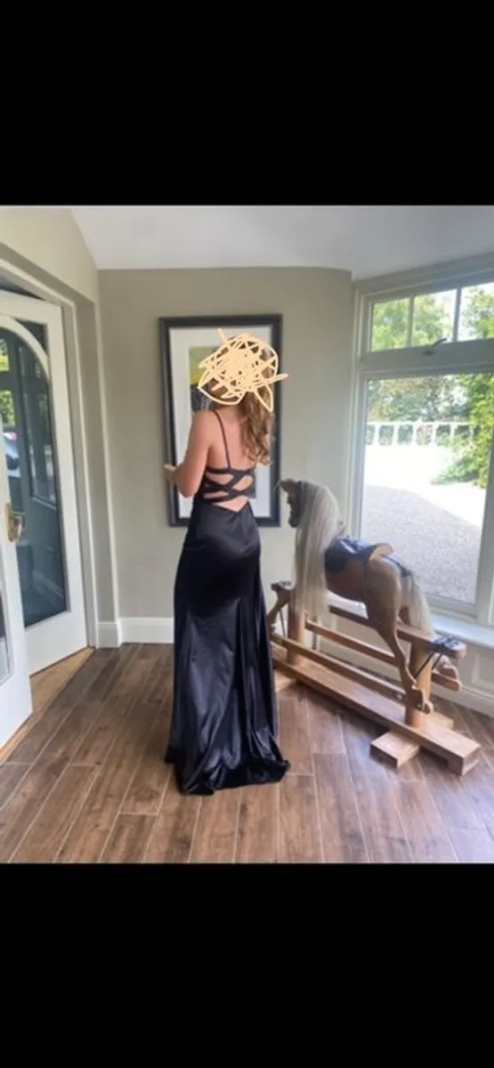Black Debs Dress - Image 2