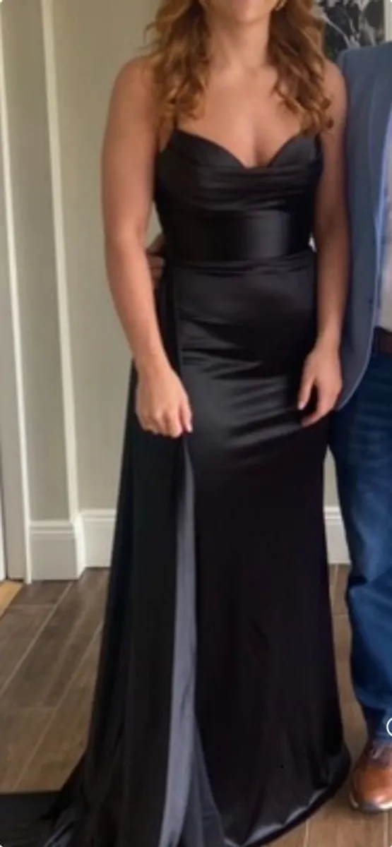Black Debs Dress - Image 4