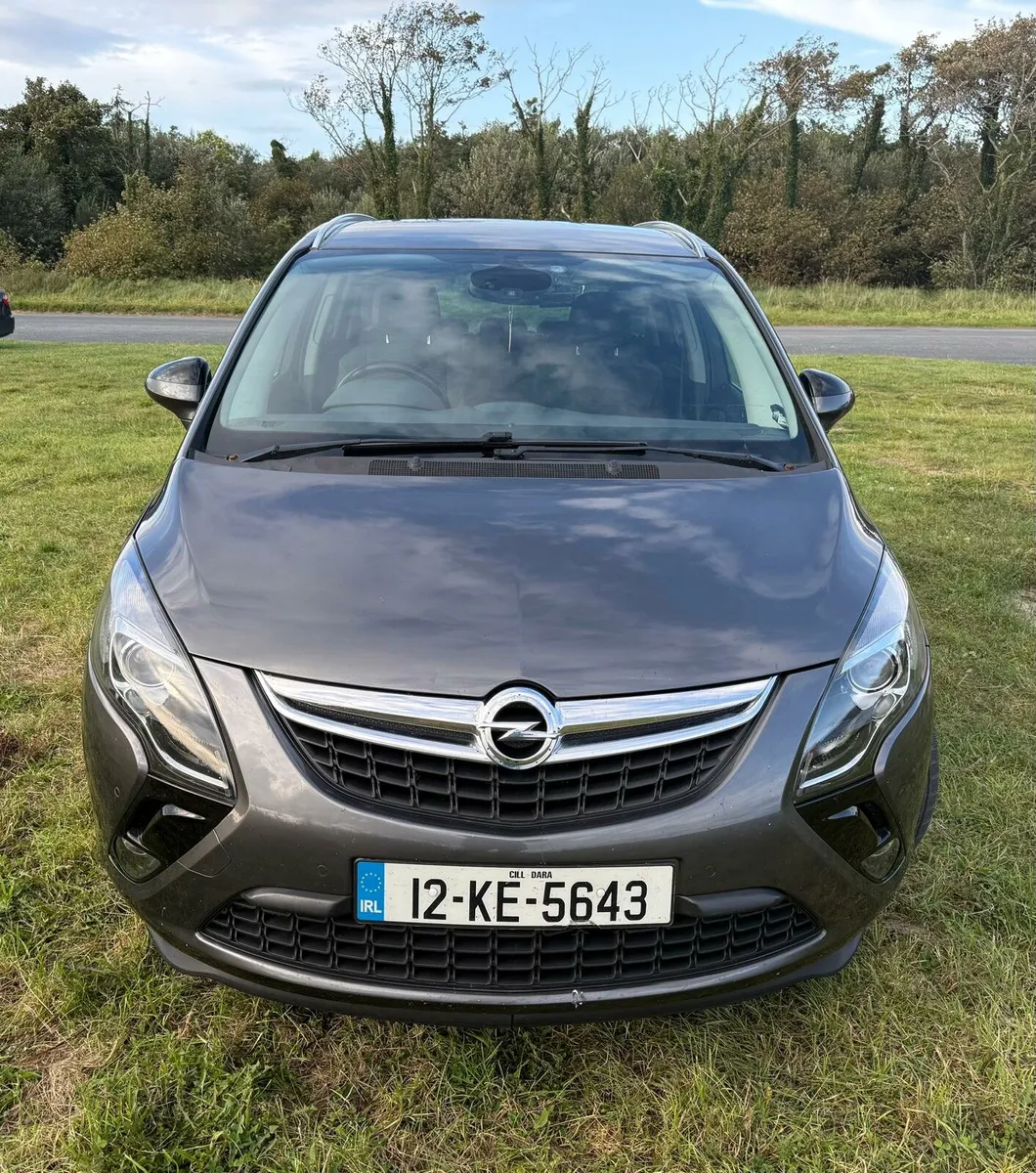 2012 Zafira Tourer, NCT,Tax,low mileage - Image 1