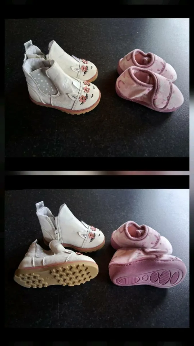 Baby girls shoes size 4(20/21) and size 5(22) - Image 2