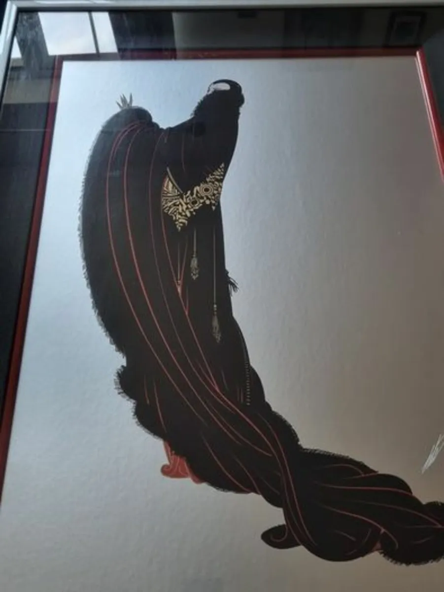 Framed Serigraph- ERTE Published In 1980 By Mirage - Image 2