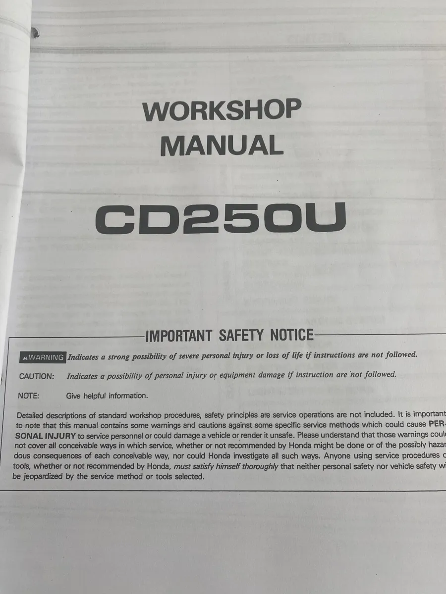 Workshop manual - Image 2