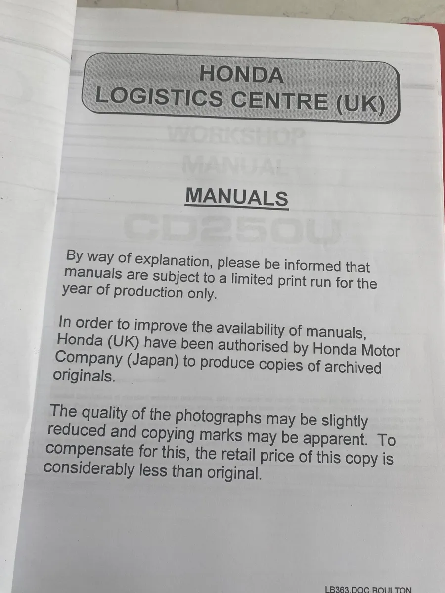 Workshop manual - Image 3