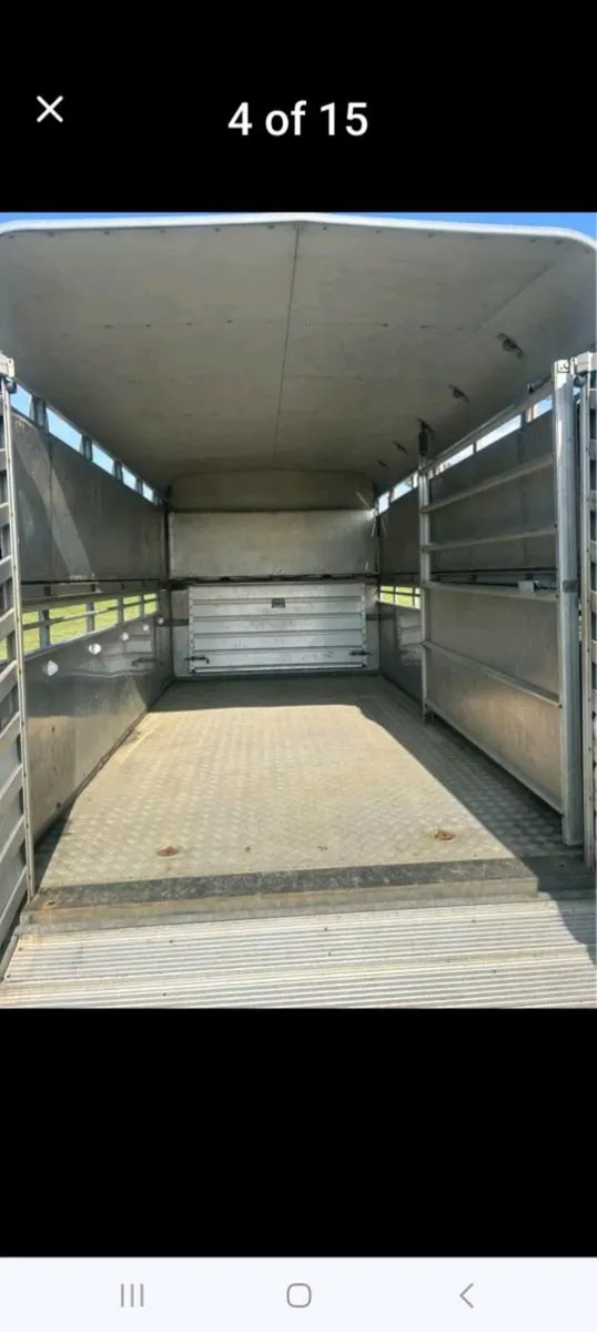 3 AXLE Cattle/Sheep Trailer - Image 4