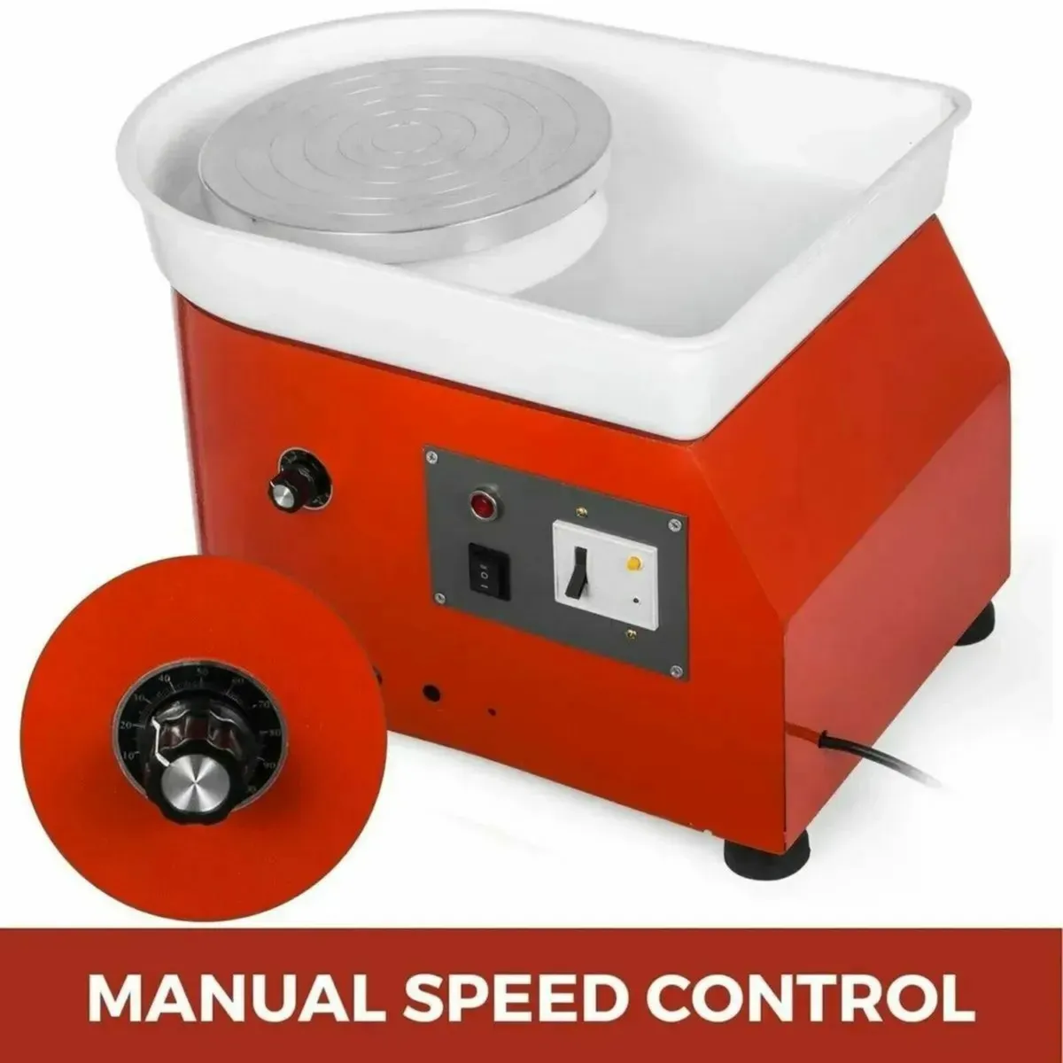 Electric Pottery Wheel Machine for DIY Craft - Image 4