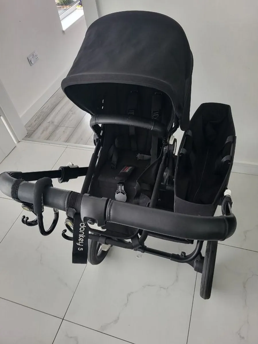 Bugaboo Donkey 5 Duo - Midnight Black - Image 4