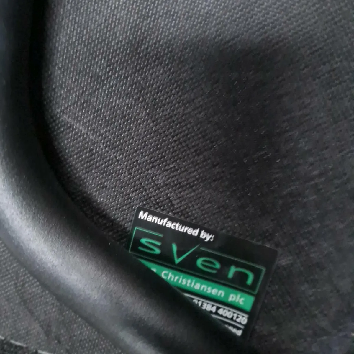 10 Black sven christiansan netback office chairs - Image 4
