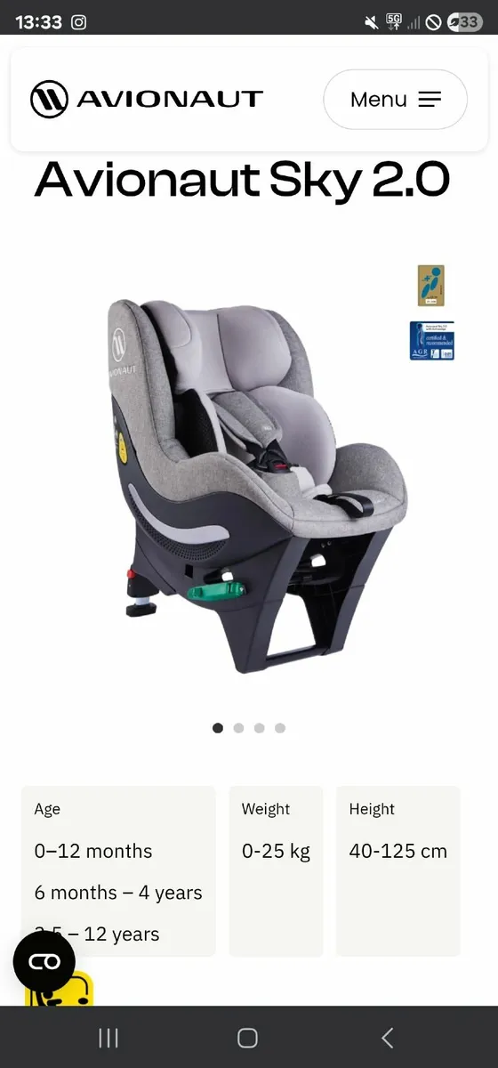 Car seat - Image 1
