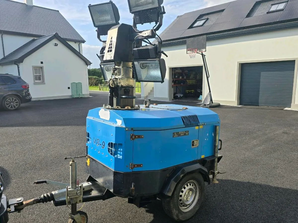 VB9 GEN Set / Lighting Tower Generator NO VAT - Image 1