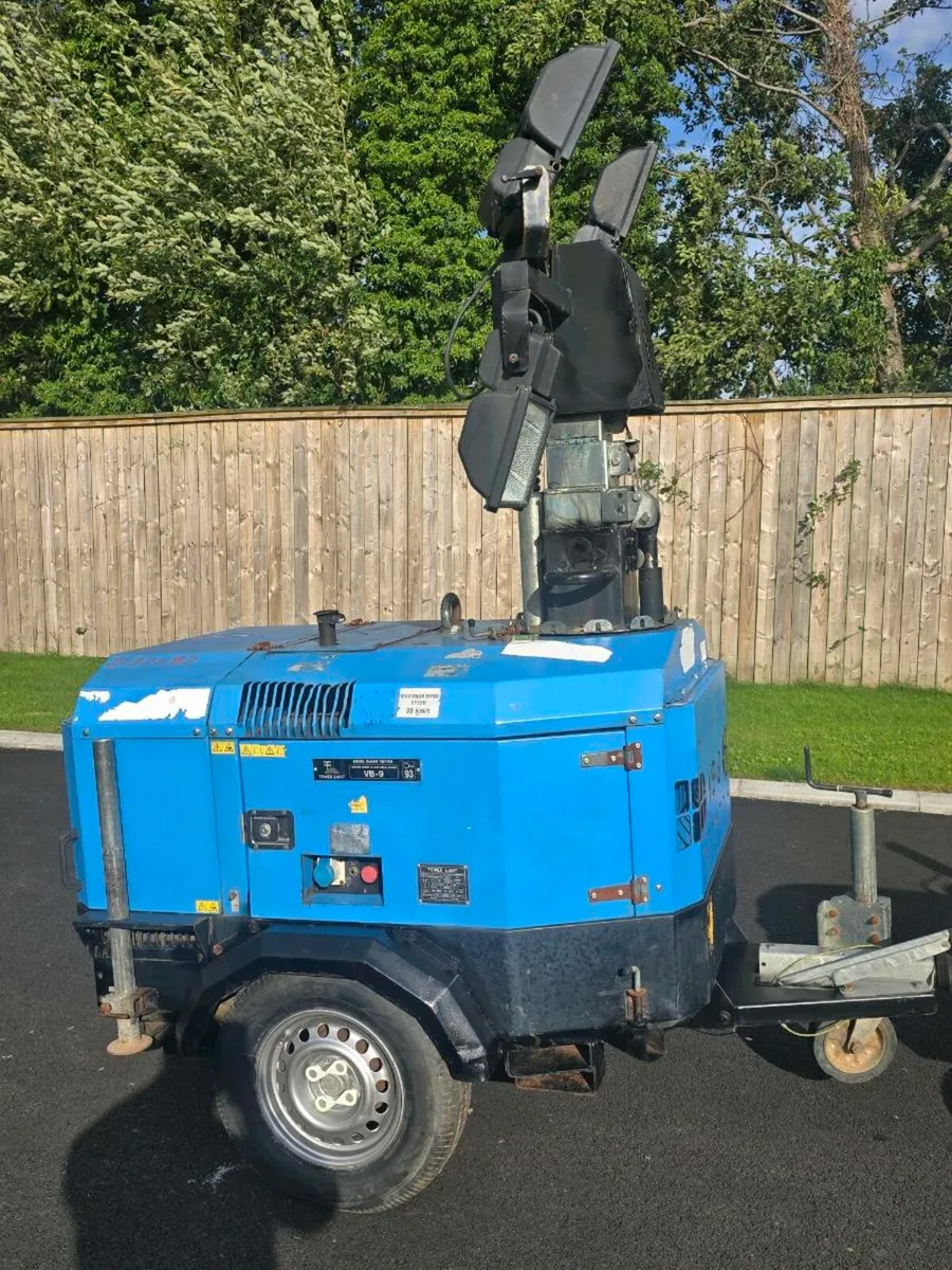 VB9 GEN Set / Lighting Tower Generator NO VAT - Image 2