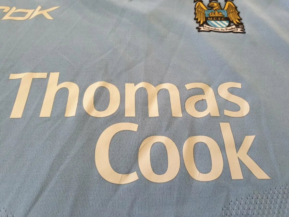Manchester City Home Jersey 2006 to 2007 Reebok - Image 4