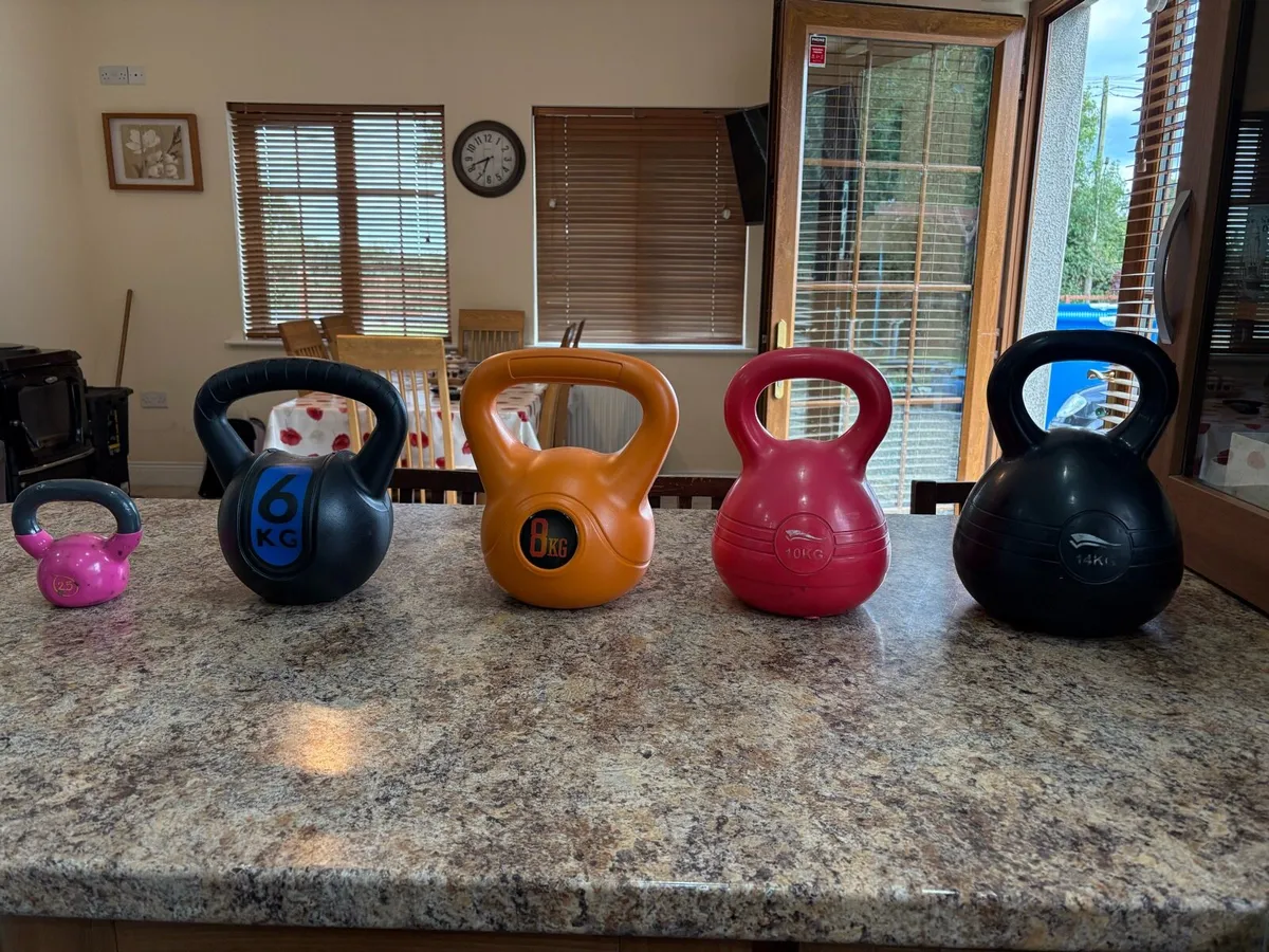 HOME / GYM KETTLEBELL COLLECTION - 5 KETTLEBELLS