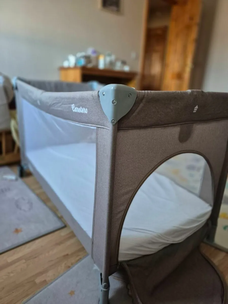 Baby Travel Cot / Playpen (Caretero) - Image 1