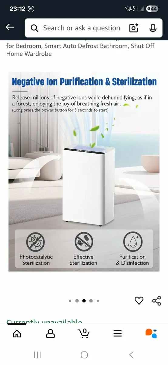 New Dehumidifier and Air Purified - Image 2