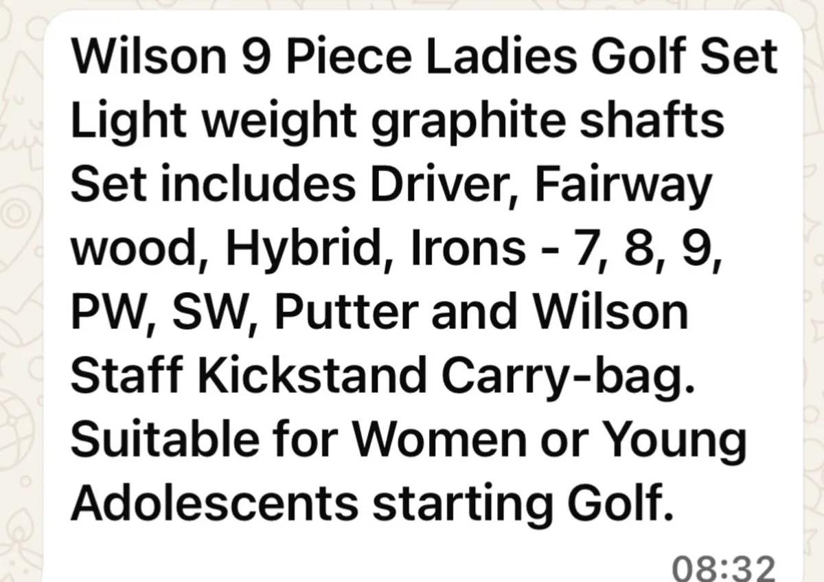 Ladies Golf clubs - Image 4
