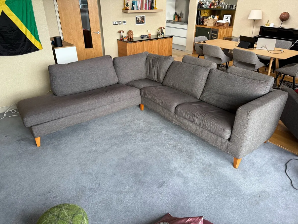 Large Italian L Shaped Sofa - Image 2