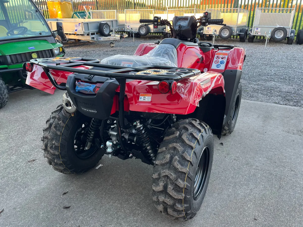 Automatic Honda TRX520 - Finance @ €62 per week! - Image 4
