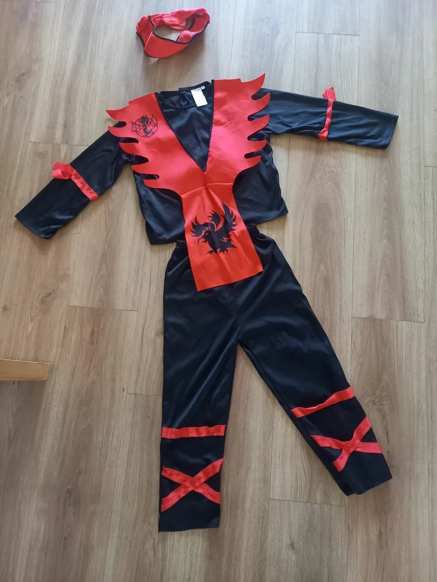 Kid's Ninja Costume Age 5 to 7 years - Image 1