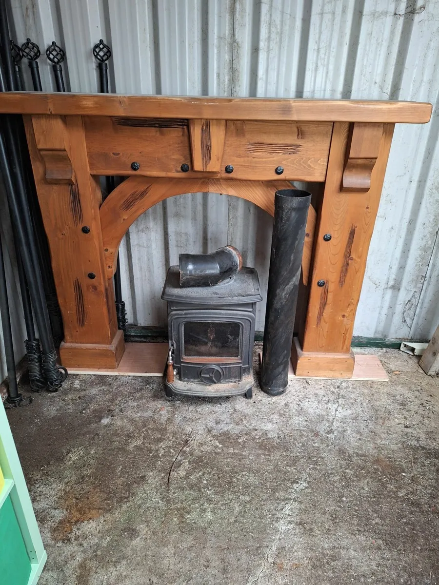 Wooden Fireplace surround