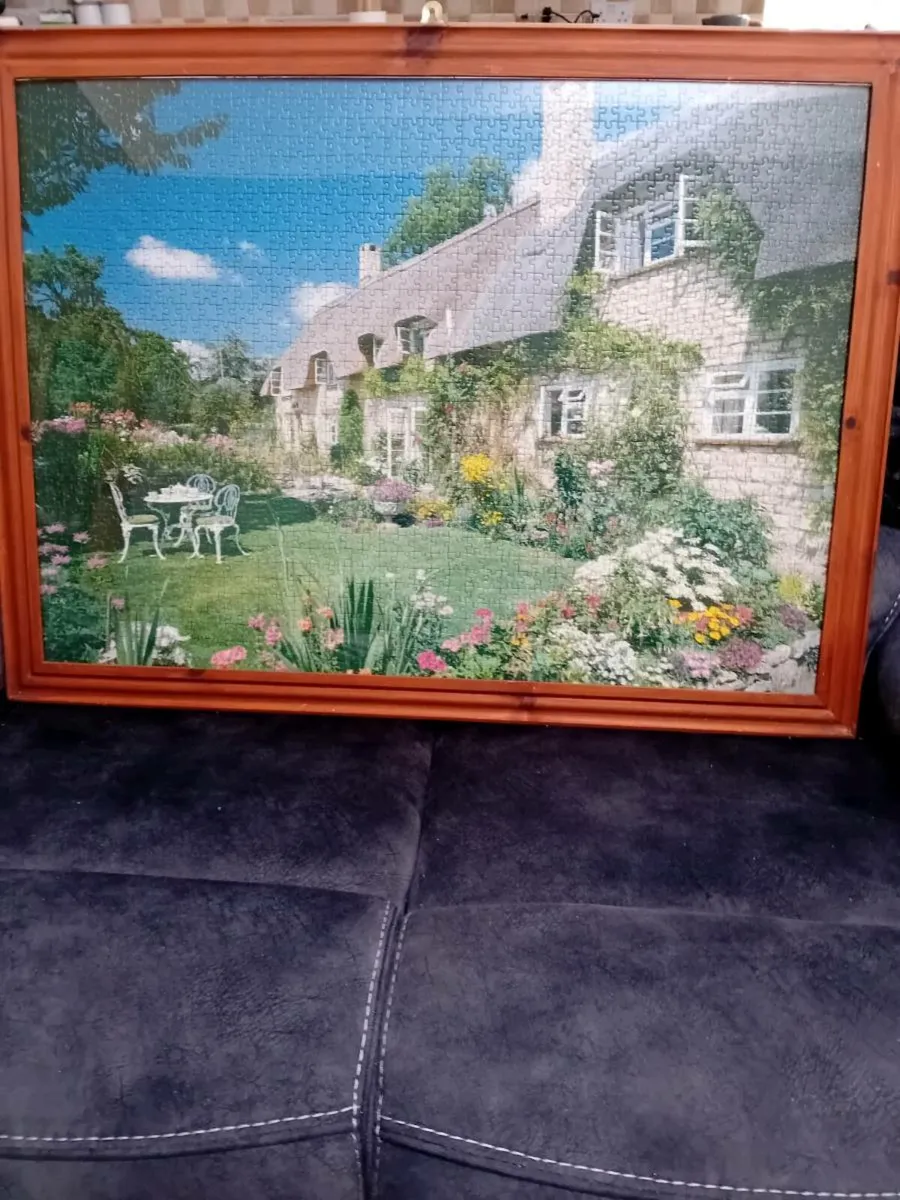 2 PICTURES MADE WITH PUZZLES - Image 2