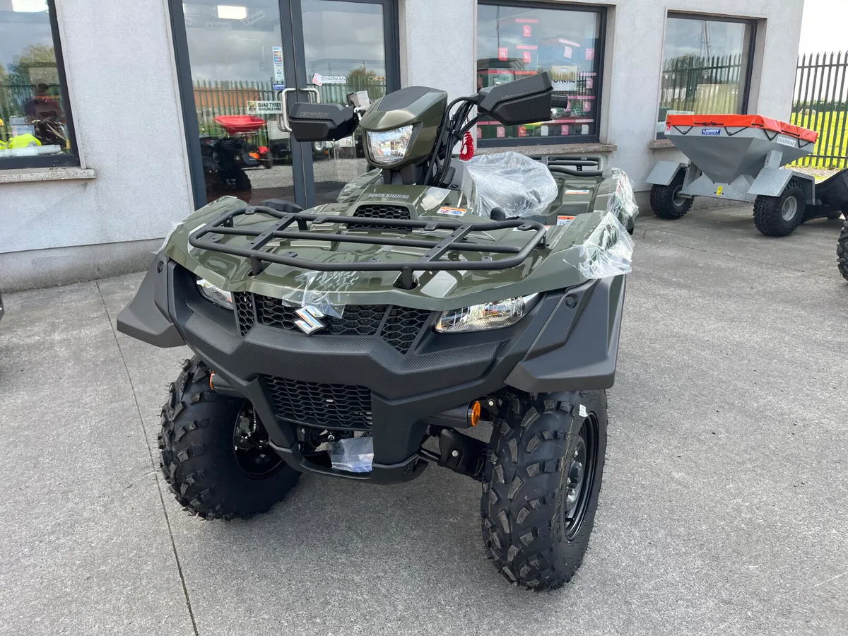 Automatic + Power Steering !  Suzuki KingQuad 500 - Image 4