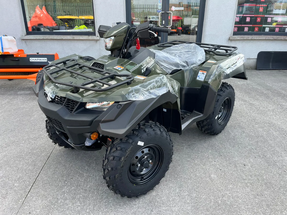 Automatic + Power Steering !  Suzuki KingQuad 500 - Image 3