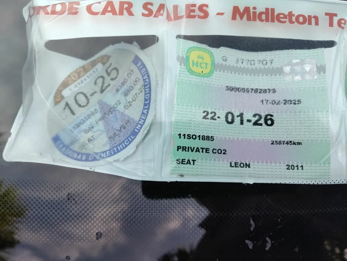 11 Leon TDI NCT 1-26 & Taxed - Image 4