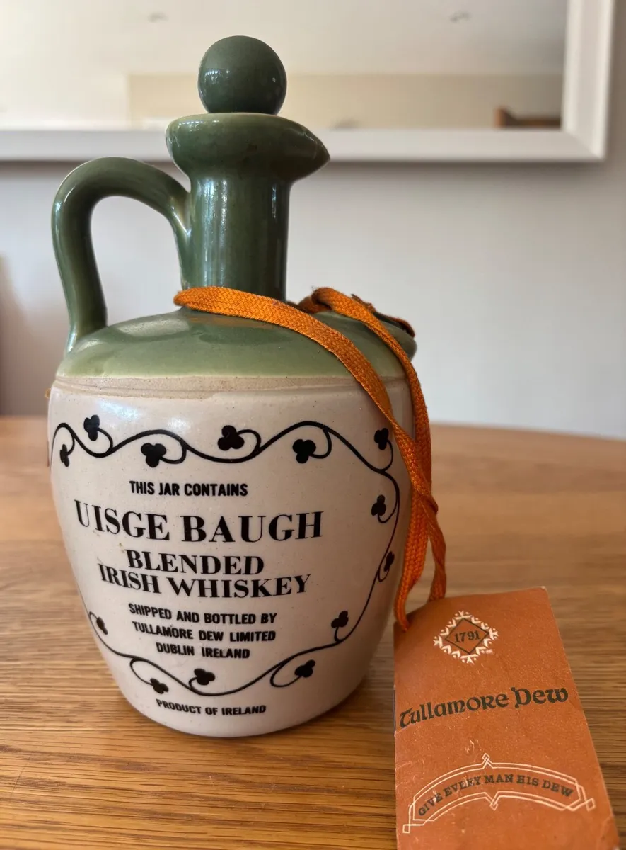 Vintage Ceramic Stoneware Whiskey Jugs x 3 - Image 4