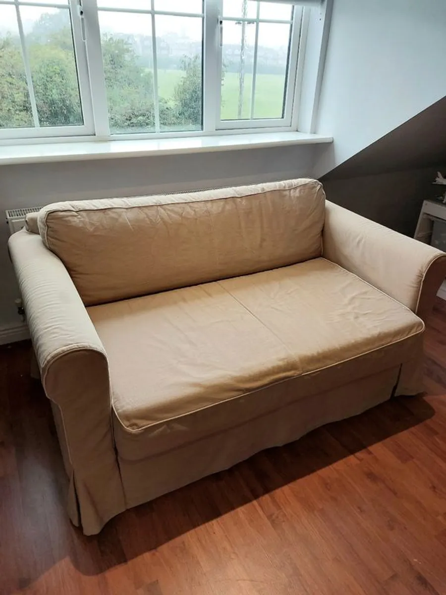 Two seater sofa bed - Image 1